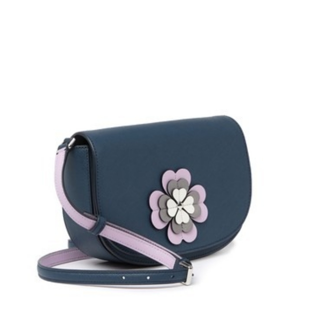 NWT Kate Spade Flower Applique Crossbody Bag - Picture 8 of 10